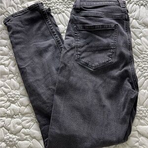 American Eagle Outfitters Charcoal Gray Skinny Jeans